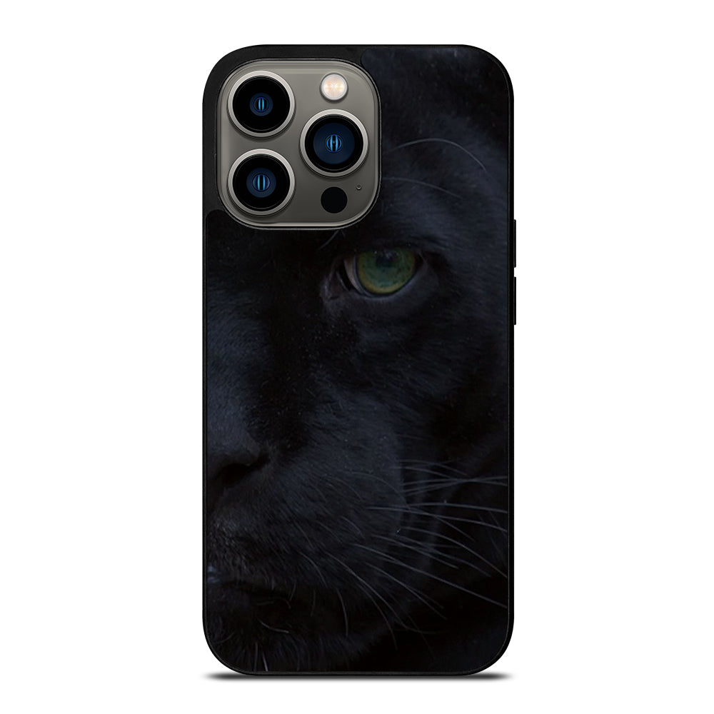 HALF FACE BLACK PANTHER iPhone 13 Pro Case