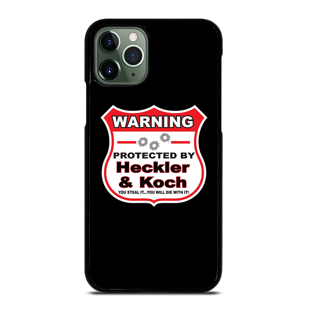 HECKLER & KOCH WARNING iPhone 11 Pro Max Case