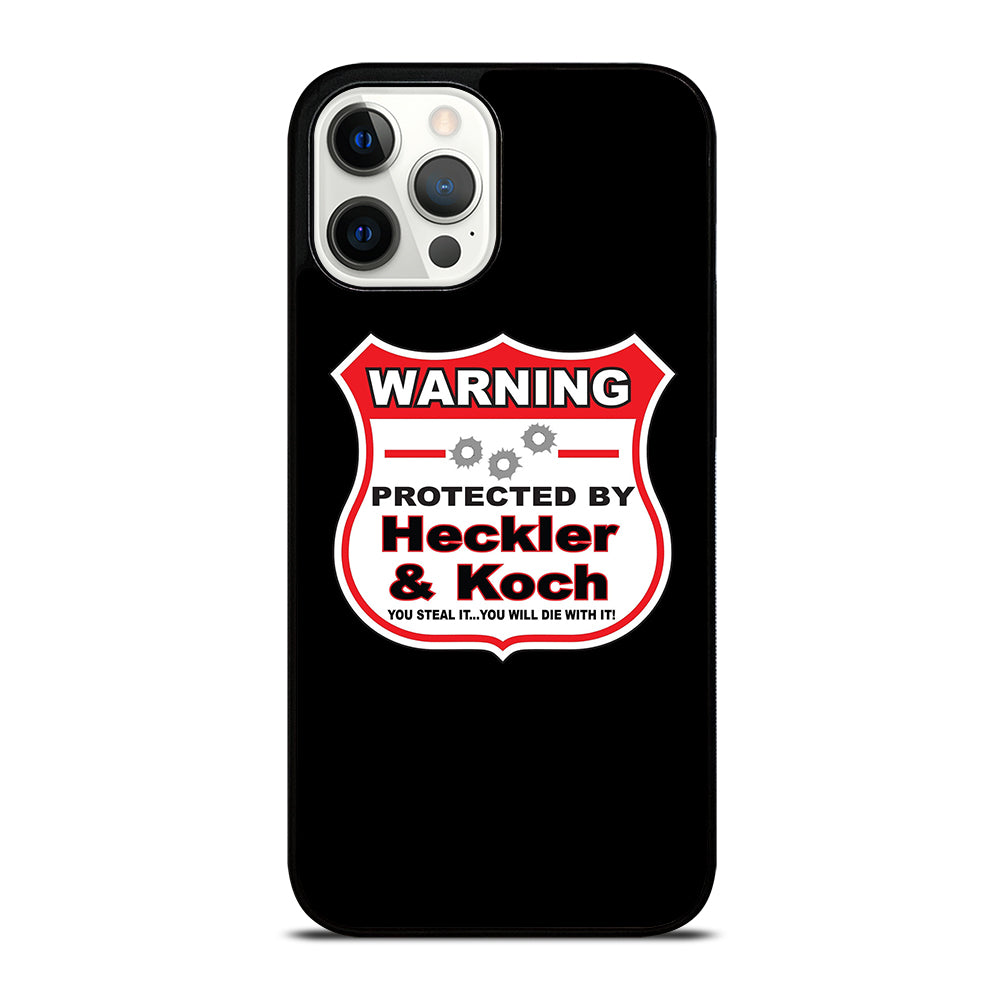 HECKLER & KOCH WARNING iPhone 12 Pro Max Case