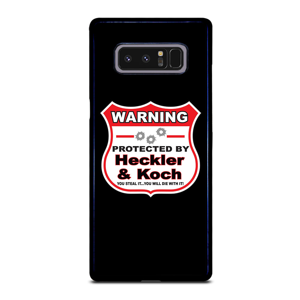 HECKLER & KOCH WARNING Samsung Galaxy Note 8 Case