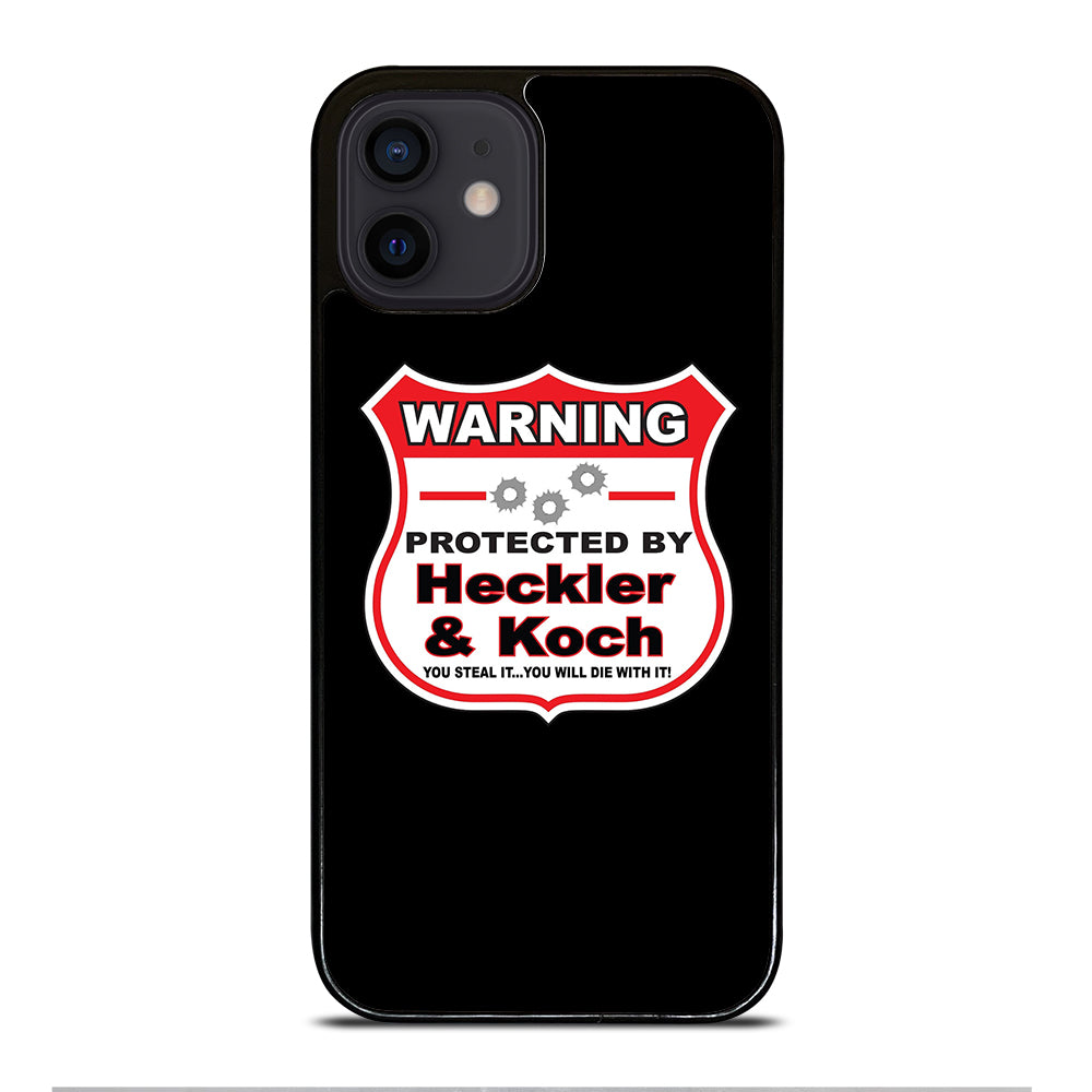 HECKLER & KOCH WARNING iPhone 12 Mini Case