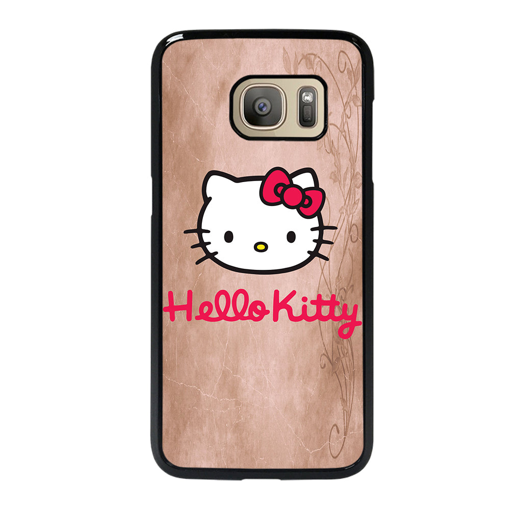HELLO KITTY FACE Samsung Galaxy S7 Case