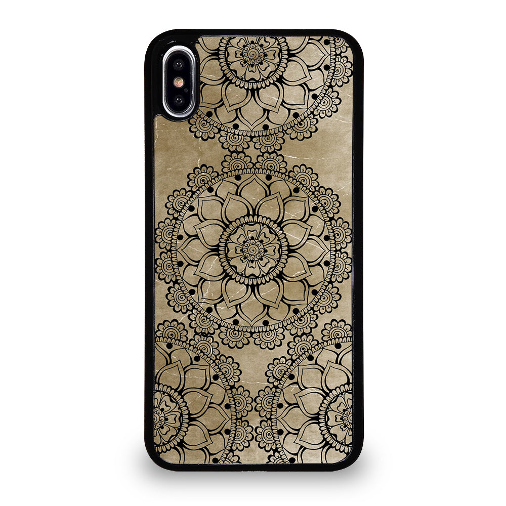 HENNA MANDALA DESIGN iPhone XS Max Case