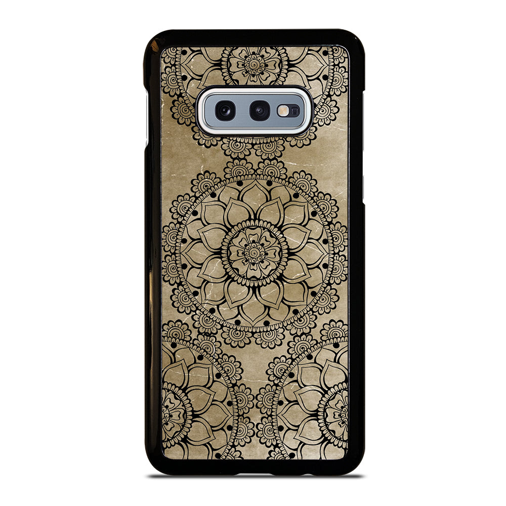 HENNA MANDALA DESIGN Samsung Galaxy S10e Case