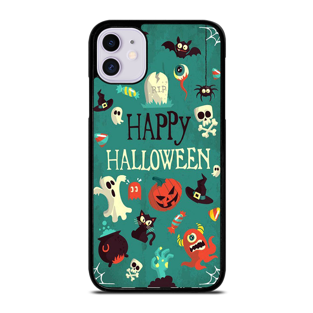 Happy Halloween Pumpkin Collage iPhone 11 Case