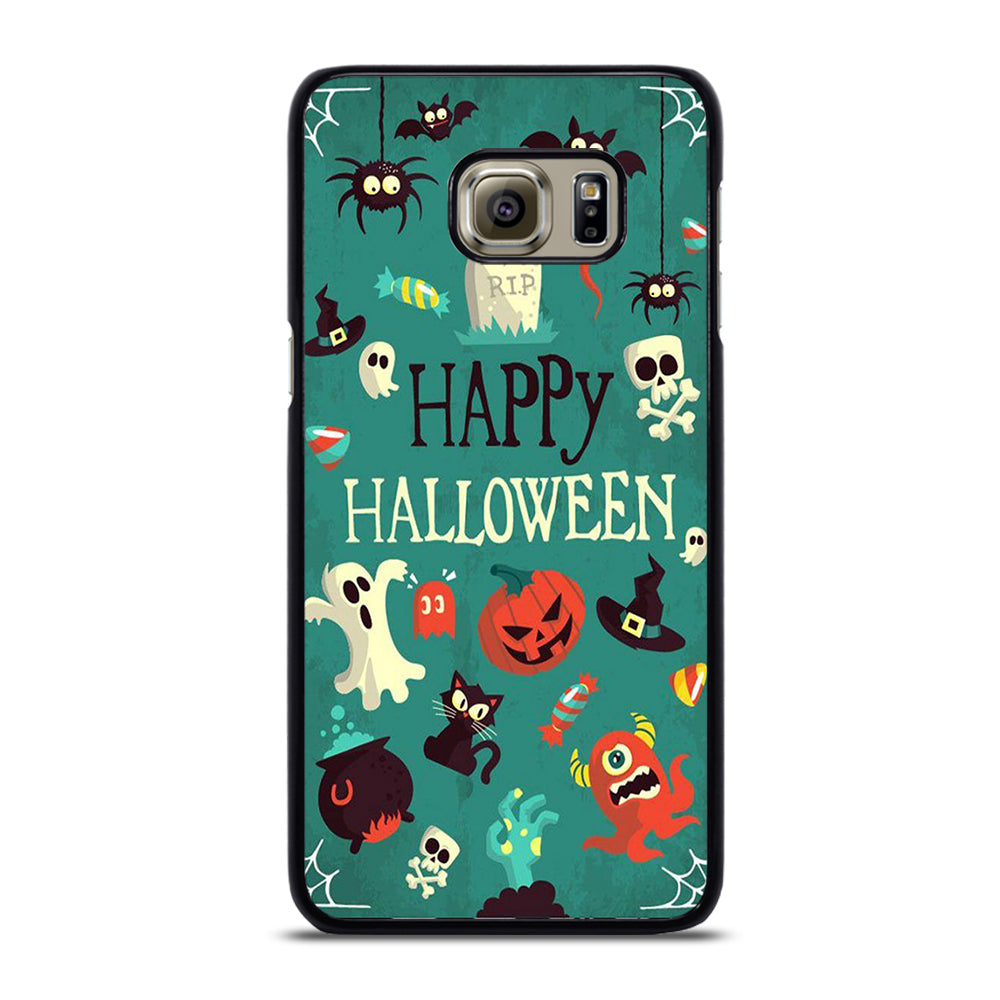 Happy Halloween Pumpkin Collage Samsung Galaxy S6 Edge Plus Case