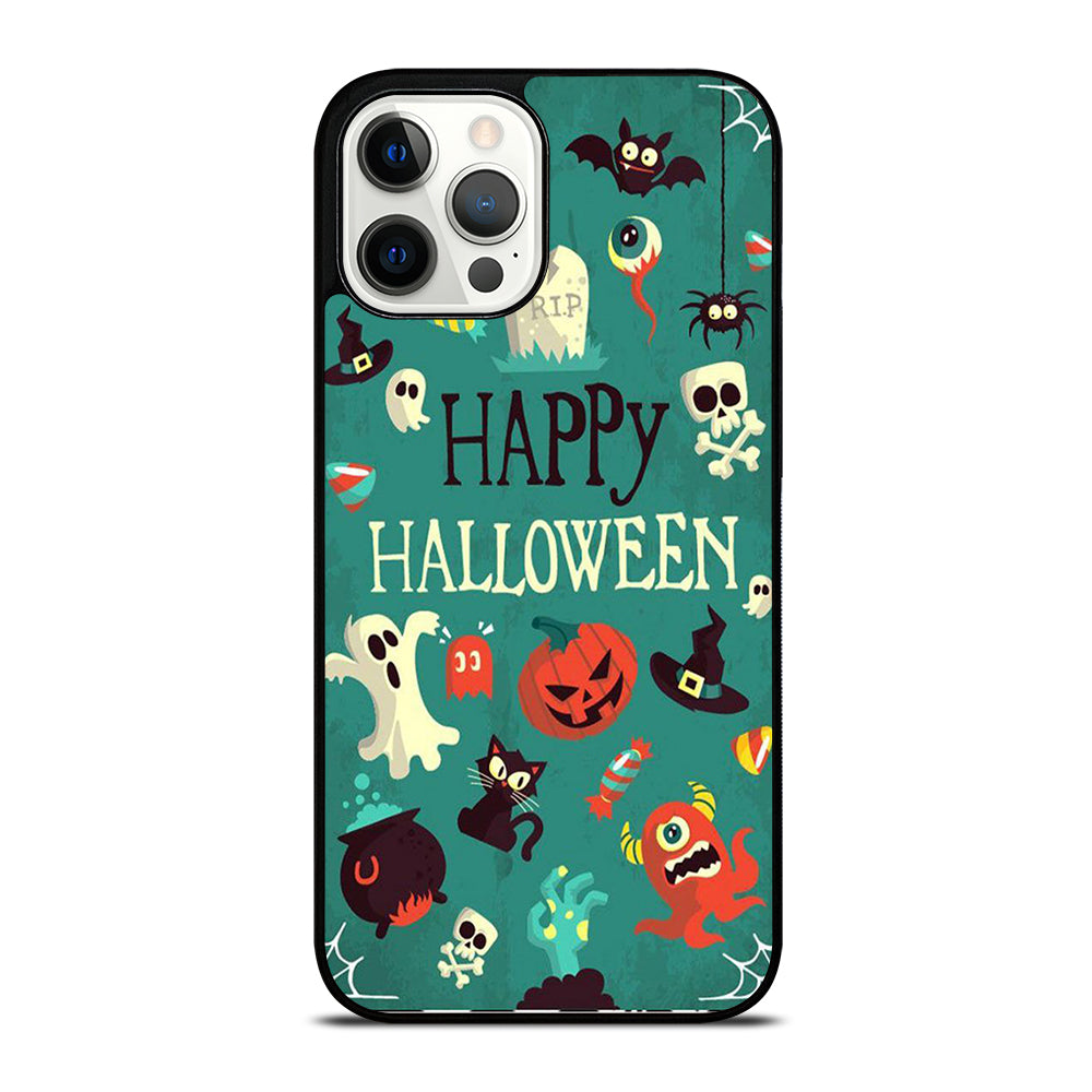 Happy Halloween Pumpkin Collage iPhone 12 Pro Max Case