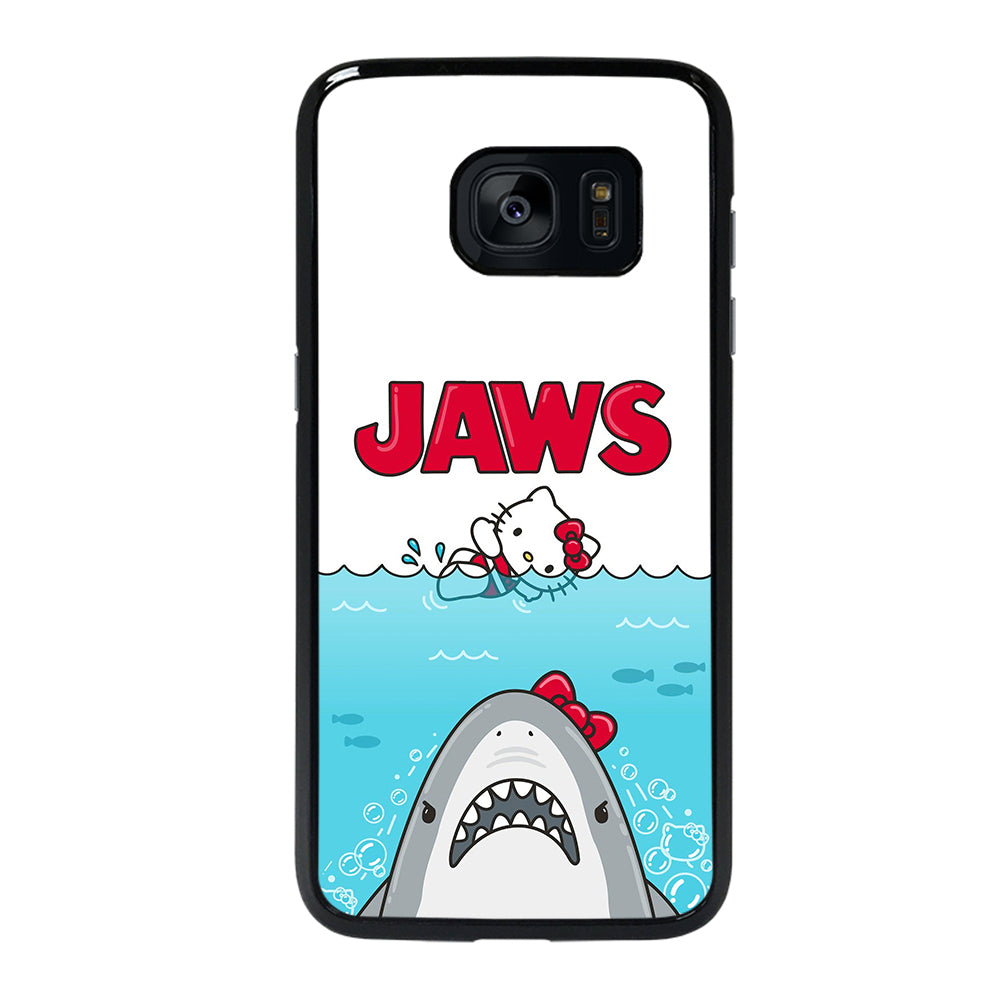 Hello Kitty X Jaws Samsung Galaxy S7 Edge Case
