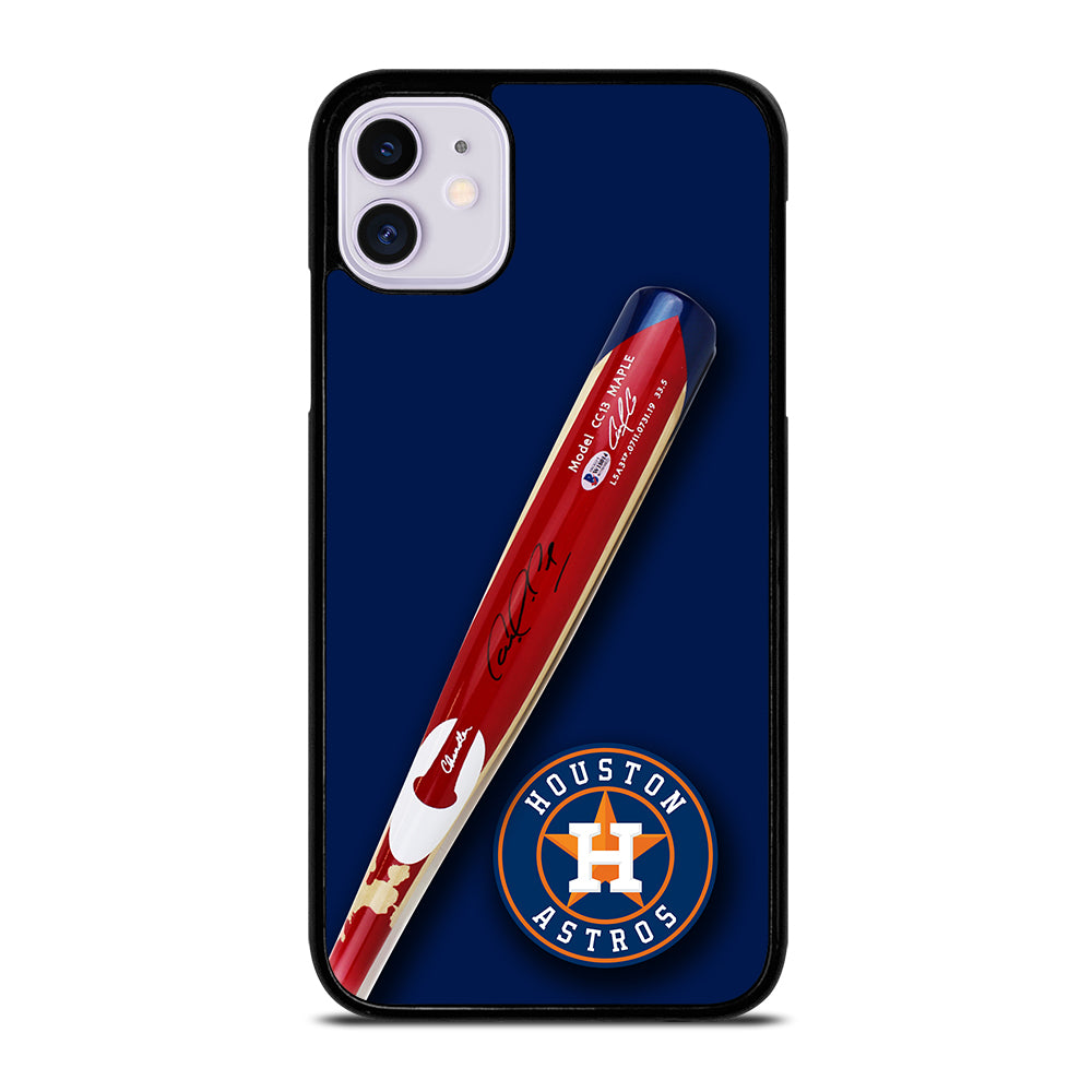 Houston Astros Correa's Stick Signed iPhone 11 Case