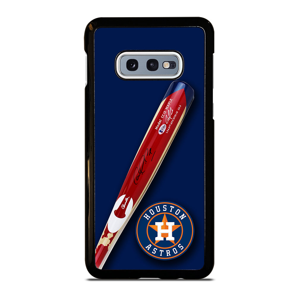 Houston Astros Correa's Stick Signed Samsung Galaxy S10e Case