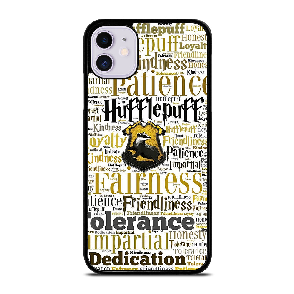 Hufflepuff Harry Potter Wallpaper iPhone 11 Case Casedear