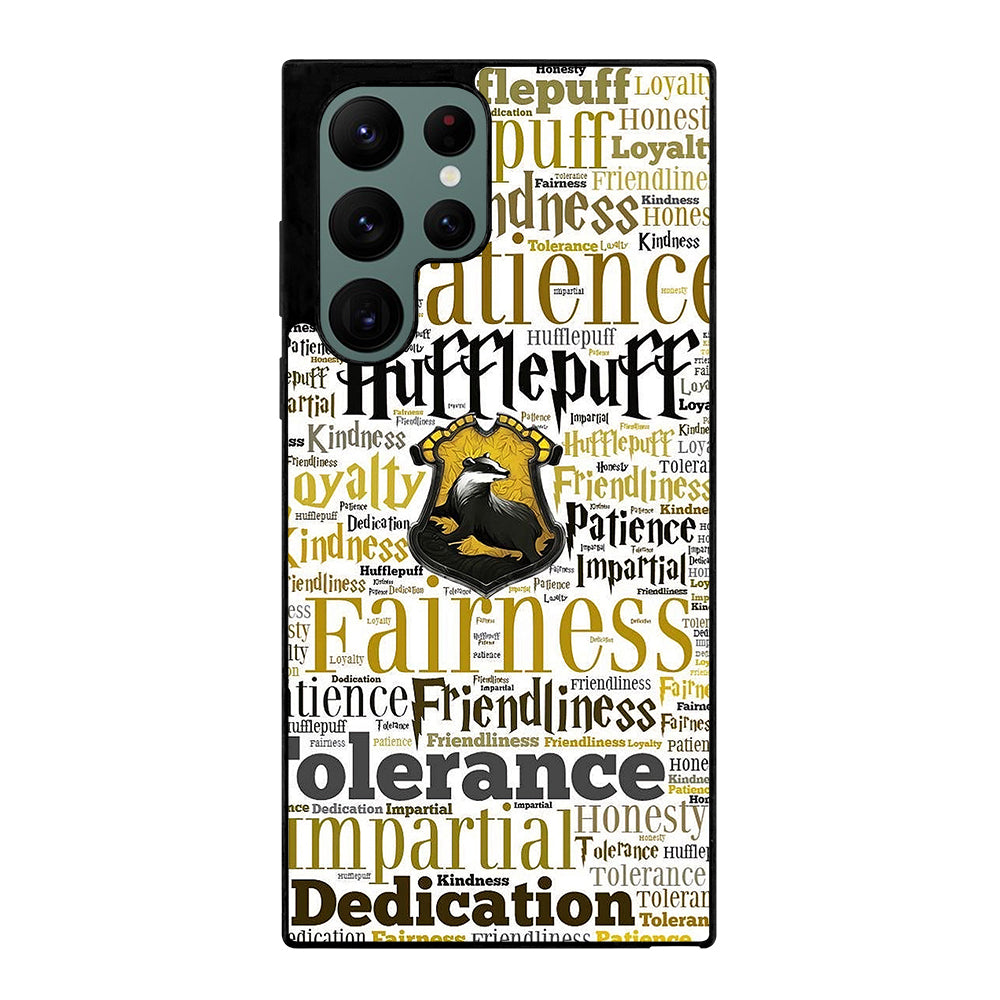 Hufflepuff Harry Potter Wallpaper Samsung Galaxy S22 Ultra 5G Case