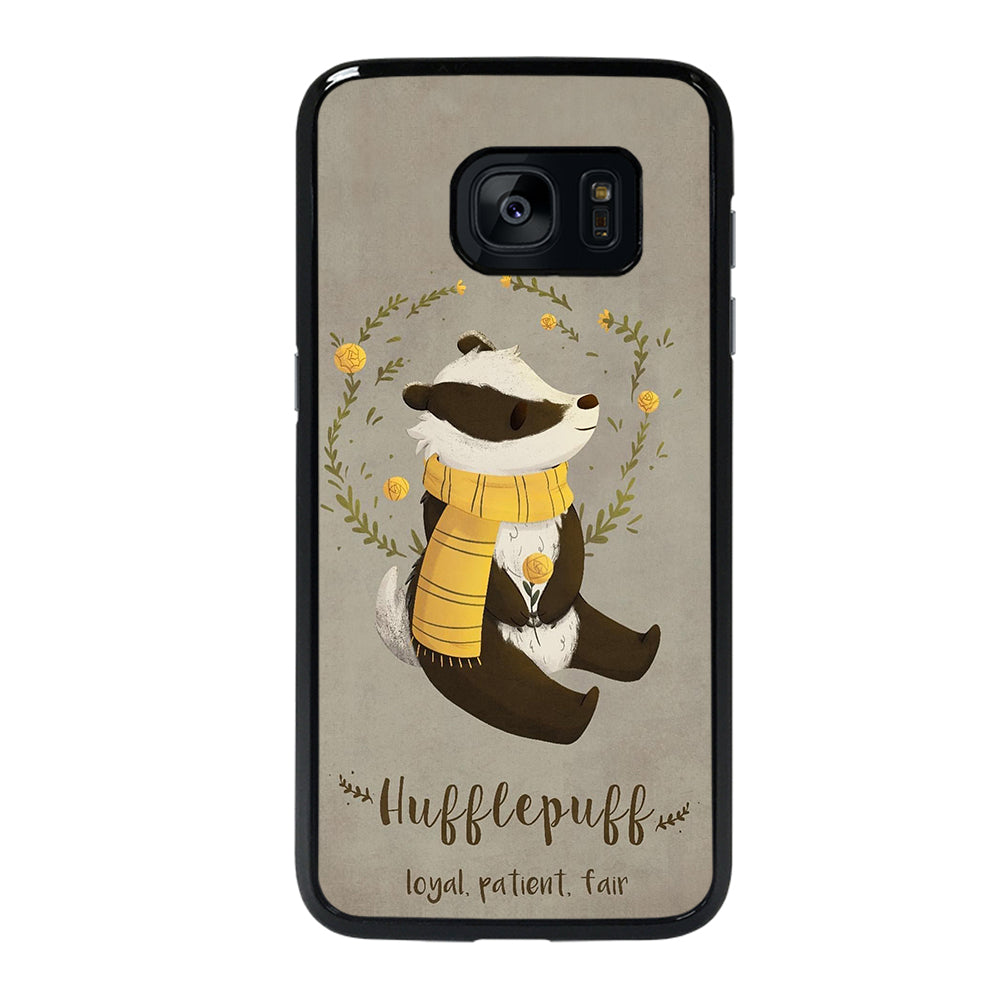 Hufflepuff Loyal Patient Fair Samsung Galaxy S7 Edge Case