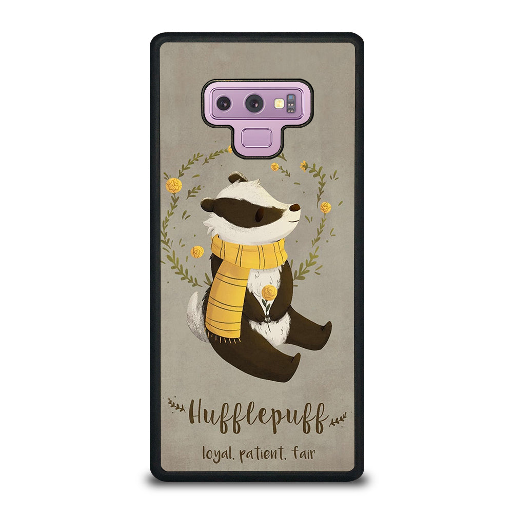 Hufflepuff Loyal Patient Fair Samsung Galaxy Note 9 Case