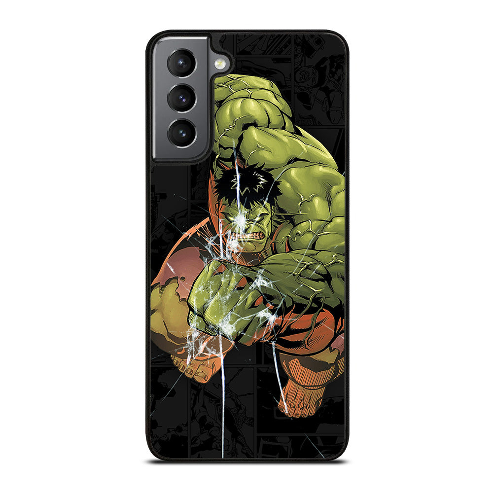 Hulk Comic In Action Samsung Galaxy S21 Plus 5G Case