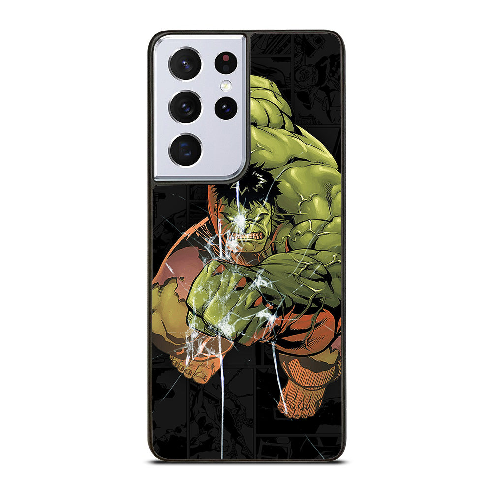 Hulk Comic In Action Samsung Galaxy S21 Ultra 5G Case