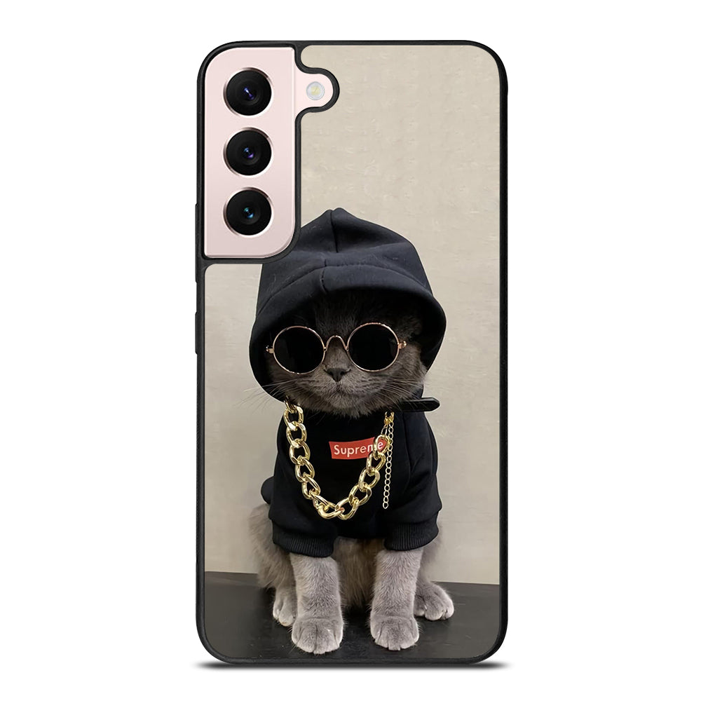Hype Beast Cat Samsung Galaxy S22 Plus 5G Case