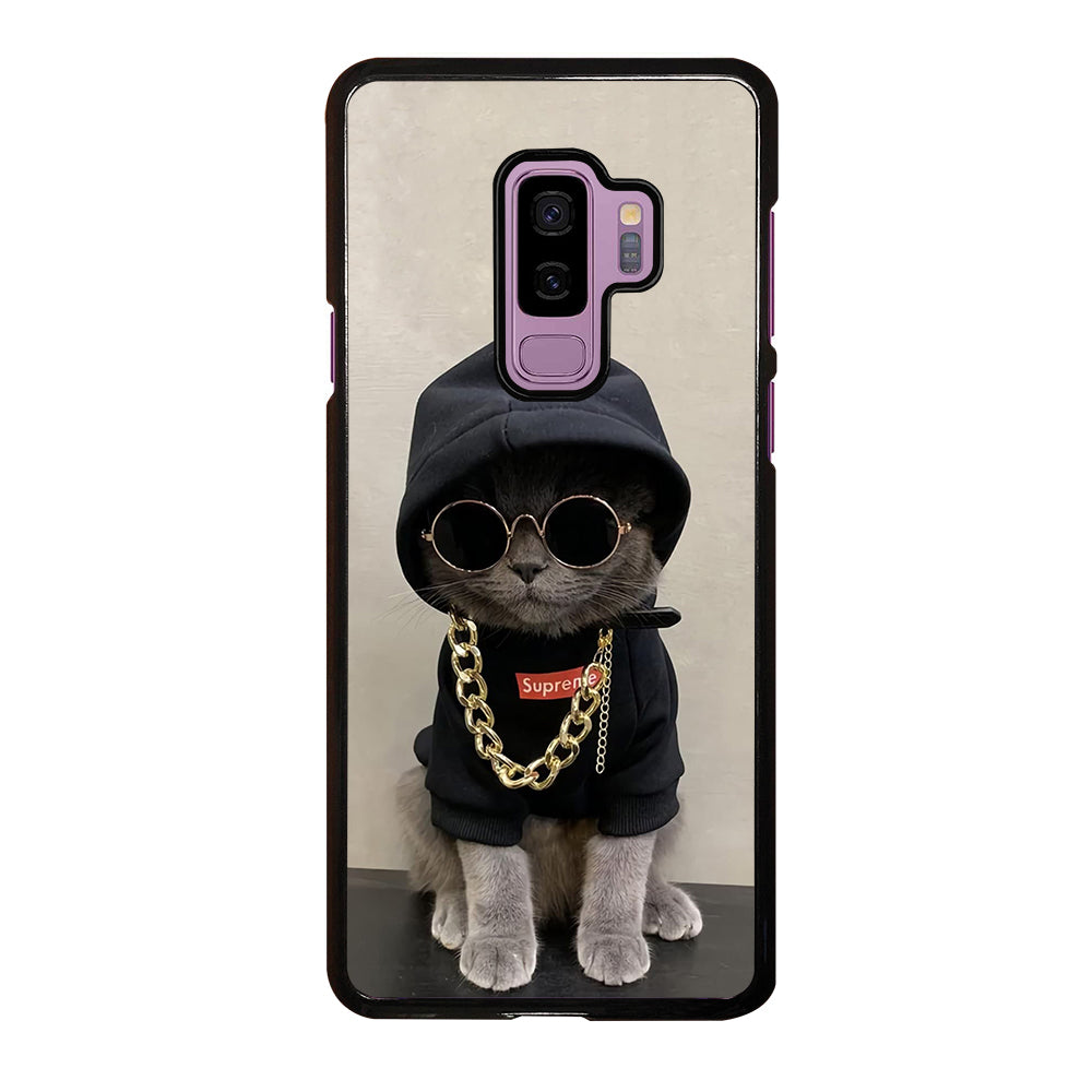 Hype Beast Cat Samsung Galaxy S9 Plus Case