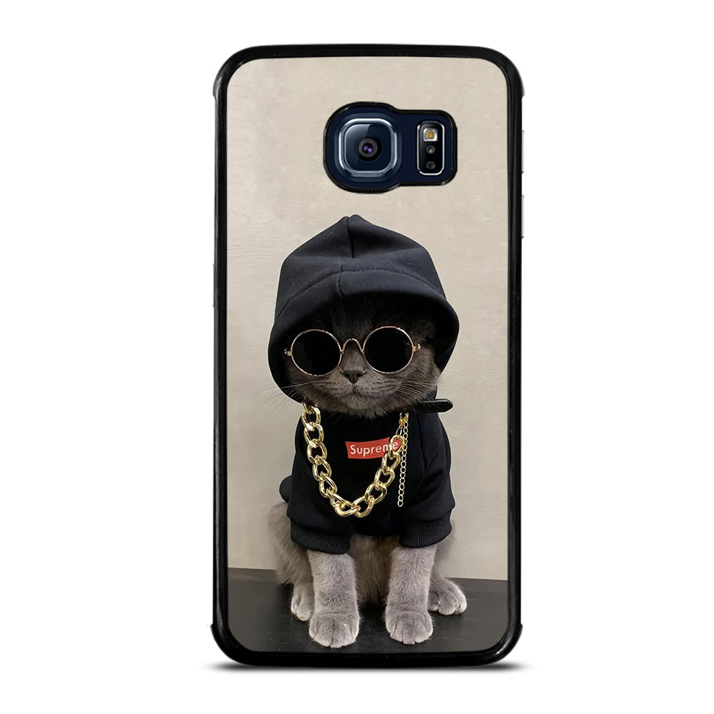 Hype Beast Cat Samsung Galaxy S6 Edge Case