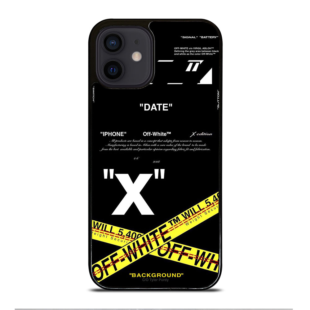 Hypebeast X Off White iPhone 12 Mini Case