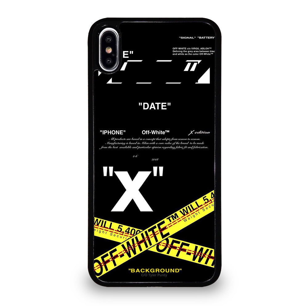 Hypebeast X Off White iPhone XS Max Case