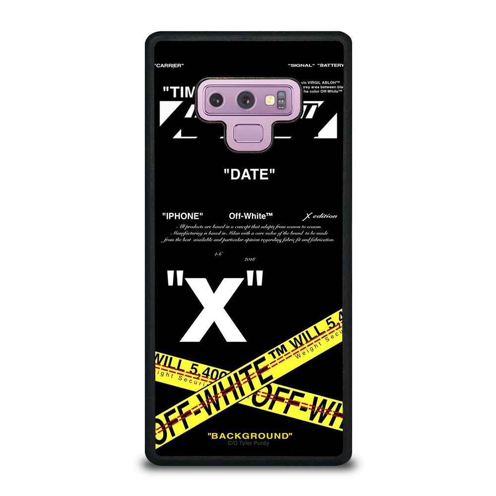Hypebeast X Off White Samsung Galaxy Note 9 Case