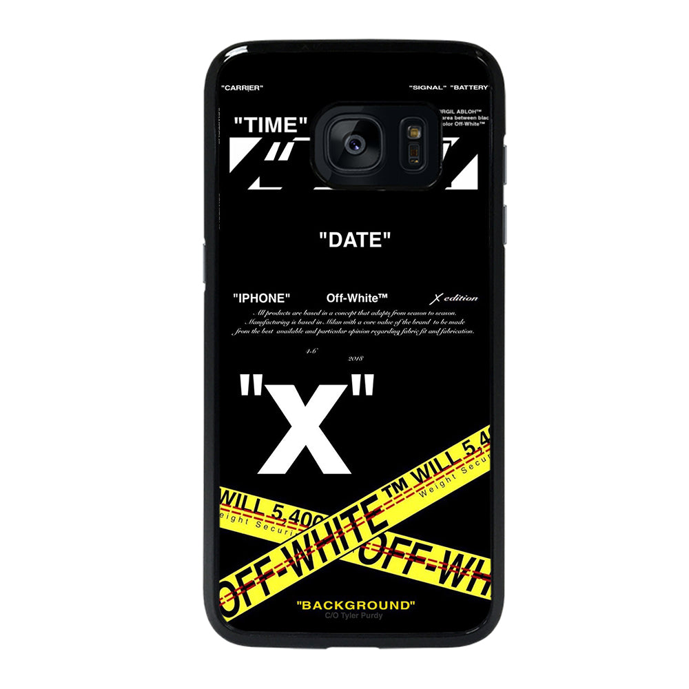 Hypebeast X Off White Samsung Galaxy S7 Edge Case