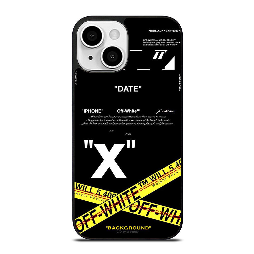 Hypebeast X Off White iPhone 13 Mini Case