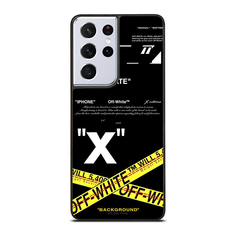 Hypebeast X Off White Samsung Galaxy S21 Ultra 5G Case