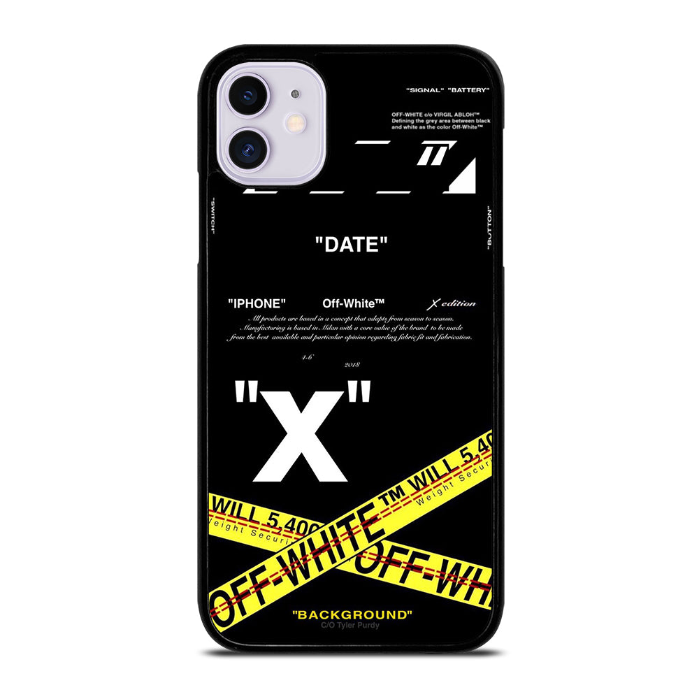 Hypebeast X Off White iPhone 11 Case