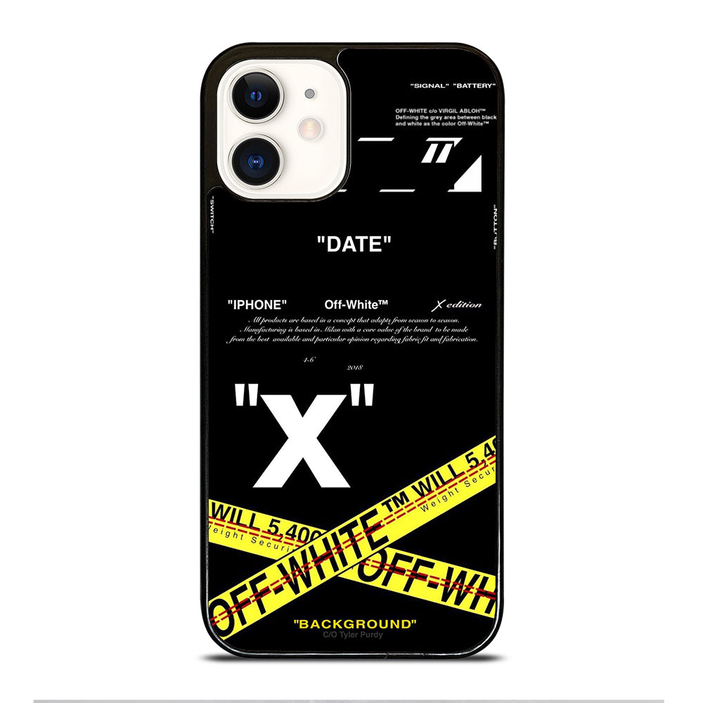 Hypebeast X Off White iPhone 12 Case