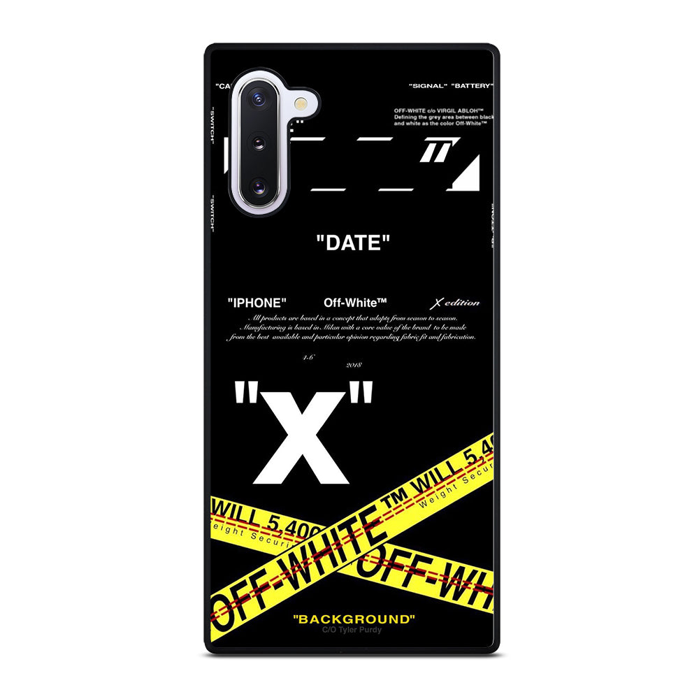 Hypebeast X Off White Samsung Galaxy Note 10 Case