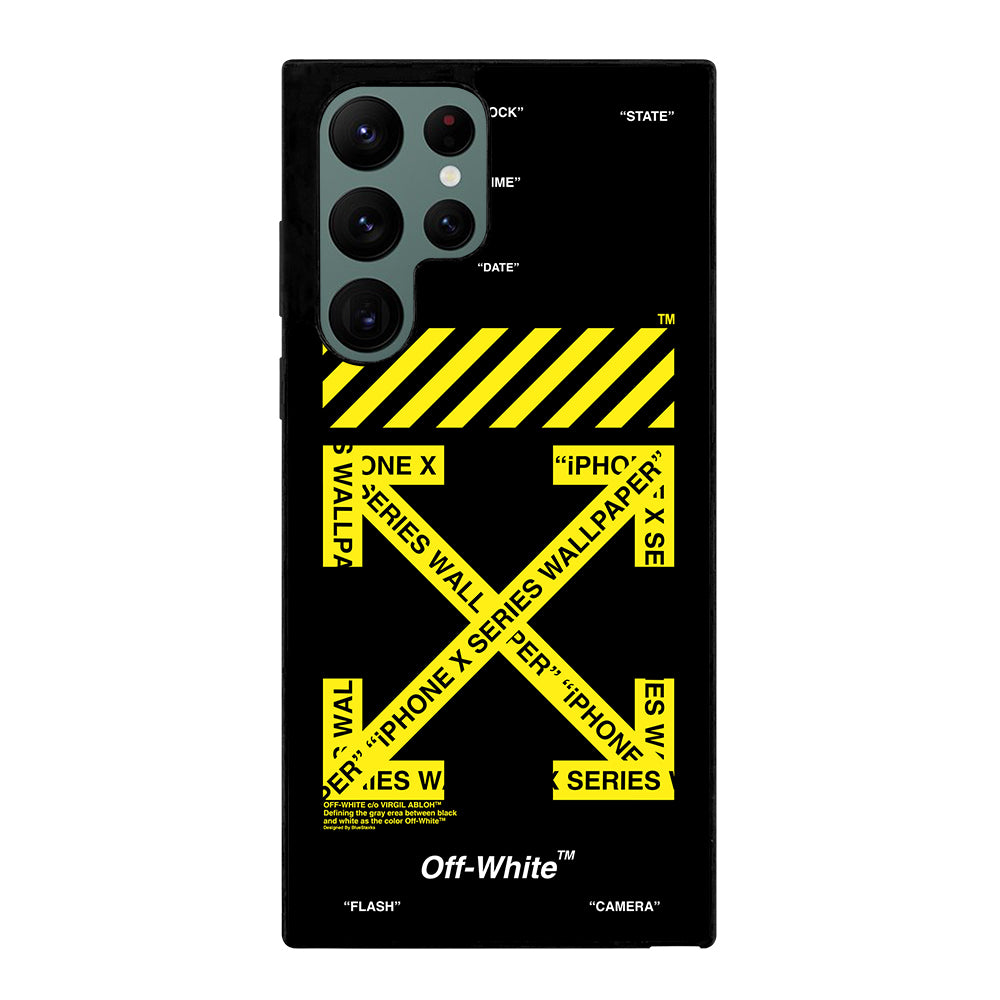 Hypebeast iPhone Off White Samsung Galaxy S22 Ultra 5G Case