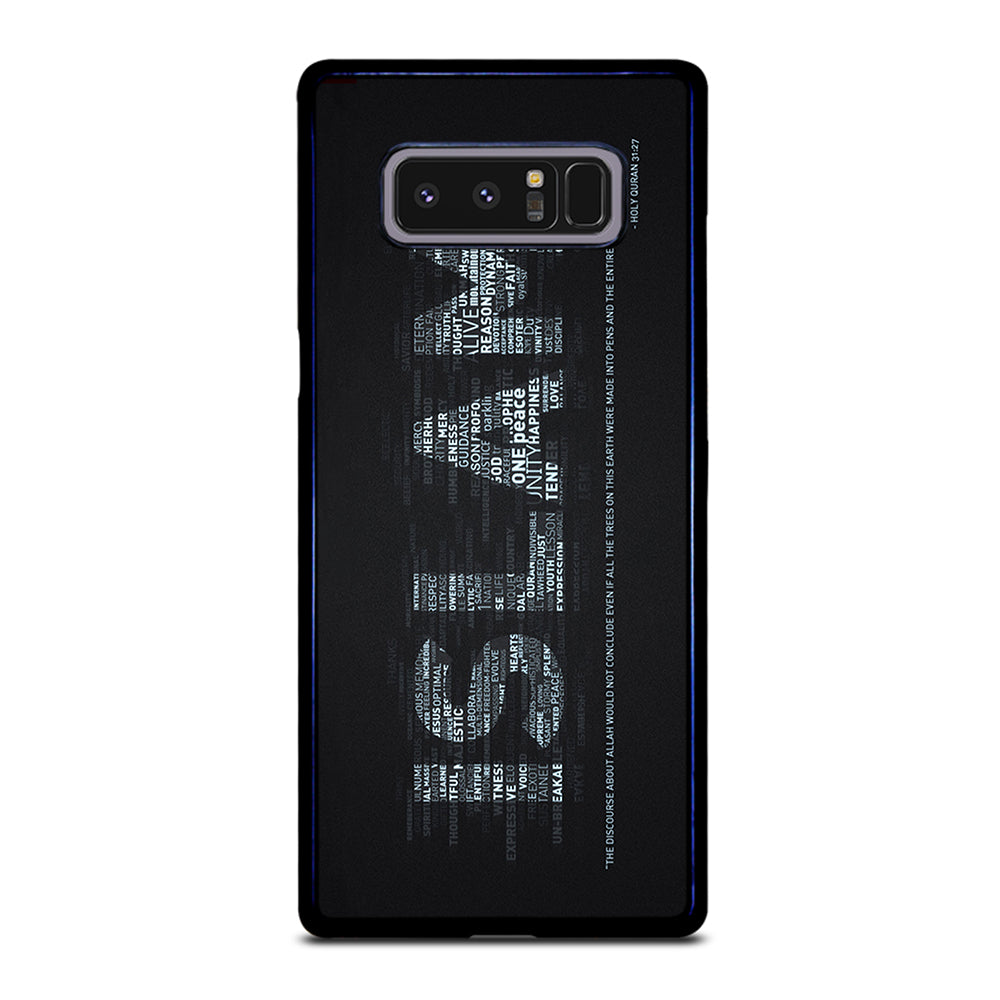 ISLAM AND THE DISCOURSE ABOUT Samsung Galaxy Note 8 Case