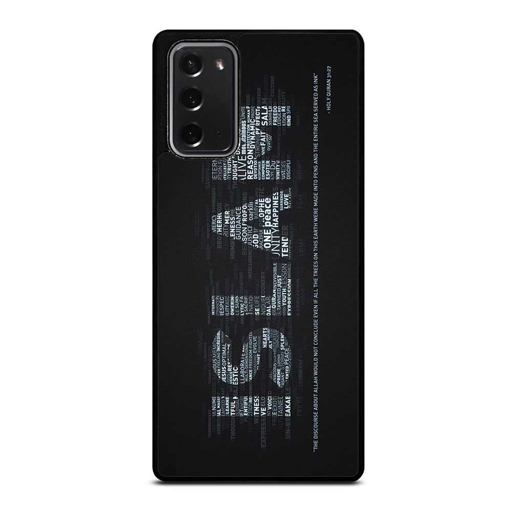 ISLAM AND THE DISCOURSE ABOUT Samsung Galaxy Note 20 Case