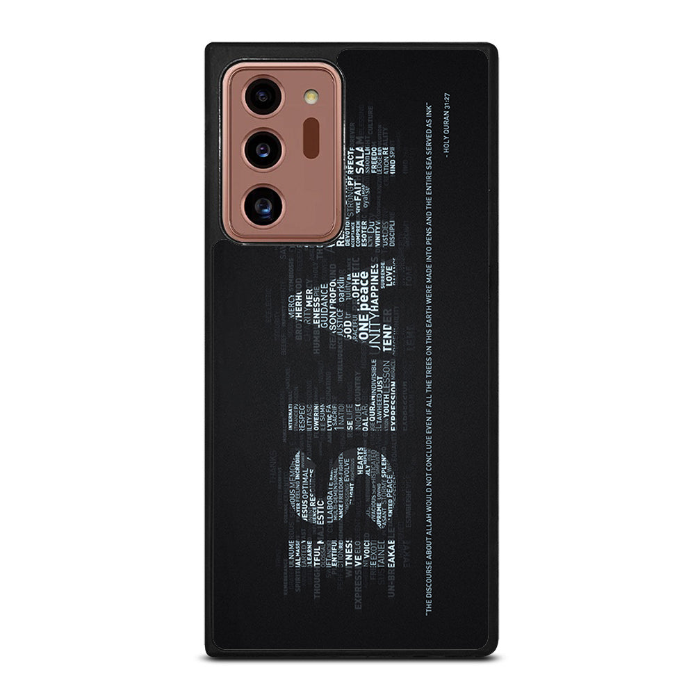 ISLAM AND THE DISCOURSE ABOUT Samsung Galaxy Note 20 Ultra Case