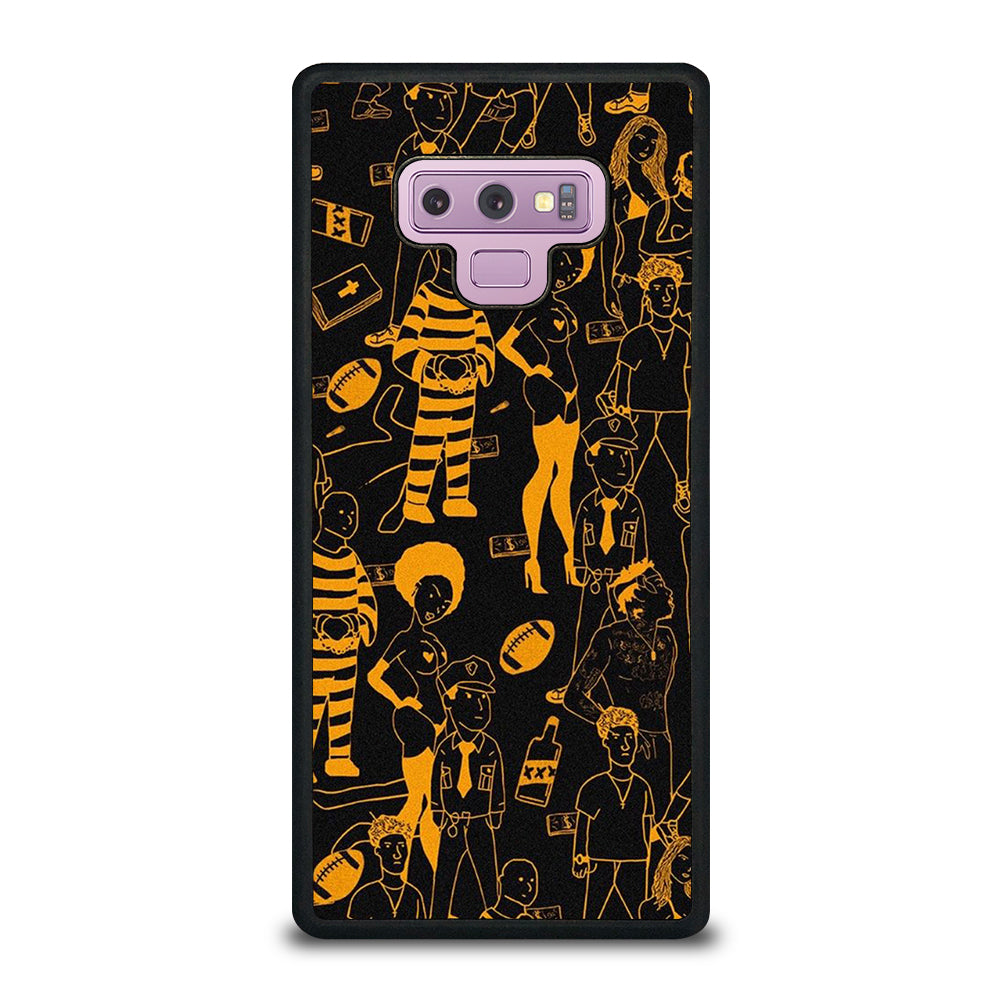 J-COLE THE NEVER STORY Samsung Galaxy Note 9 Case