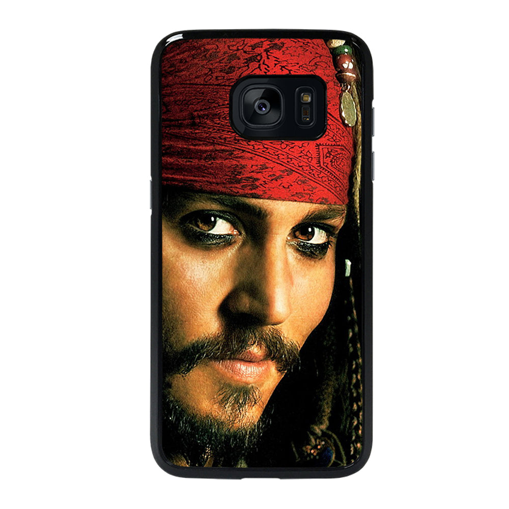JACK SPARROW PIRATES OF THE CARIBBEAN Samsung Galaxy S7 Edge Case