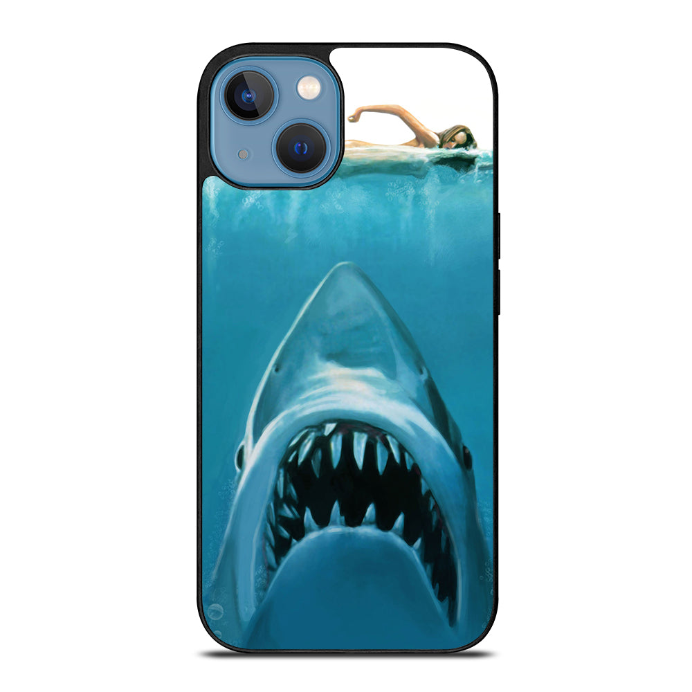 JAWS SHARK DANGER iPhone 13 Case