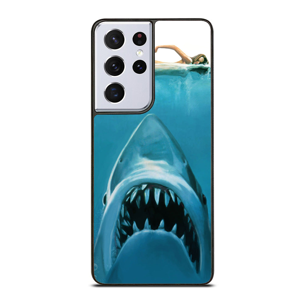 JAWS SHARK DANGER Samsung Galaxy S21 Ultra 5G Case