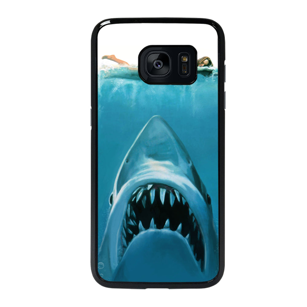 JAWS SHARK DANGER Samsung Galaxy S7 Edge Case