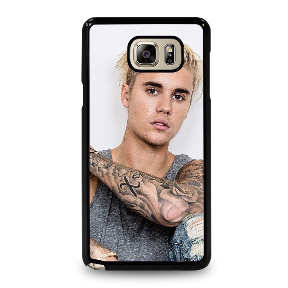 JUSTIN BIEBER TATTOO Samsung Galaxy Note 5 Case