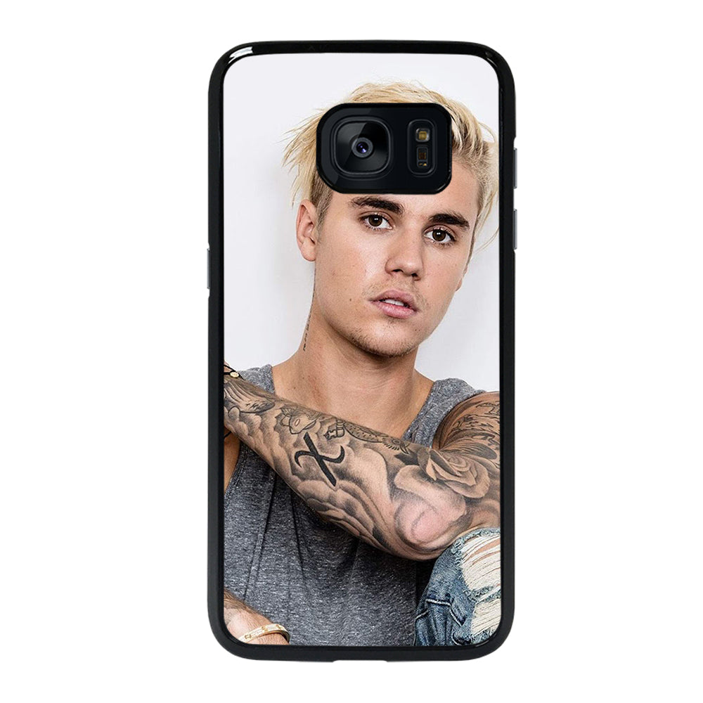 JUSTIN BIEBER TATTOO Samsung Galaxy S7 Edge Case