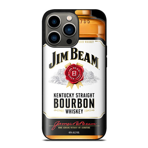 Jim Beam Bottle iPhone 13 Pro Case