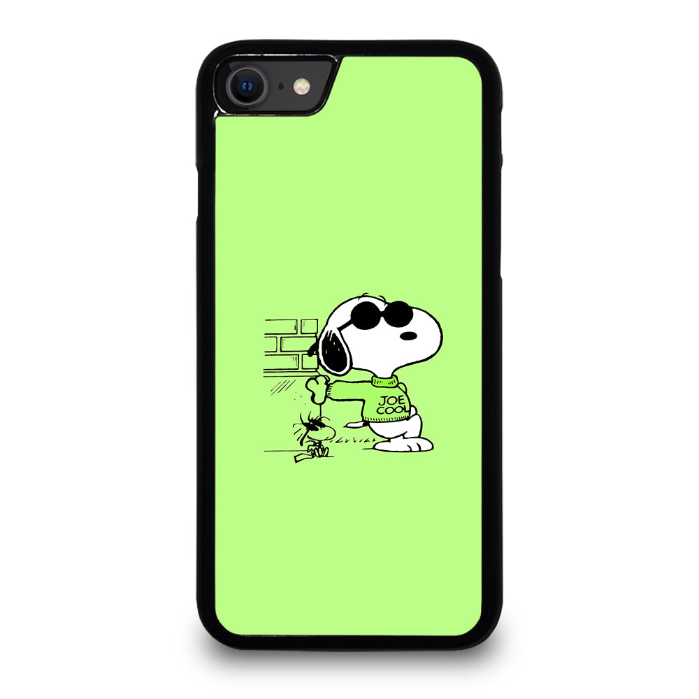 Joe Cool Snoopy Dog iPhone SE 2020 Case