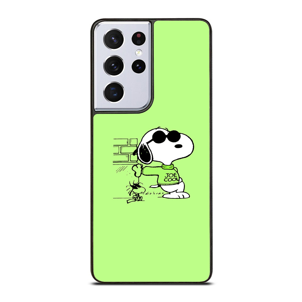 Joe Cool Snoopy Dog Samsung Galaxy S21 Ultra 5G Case