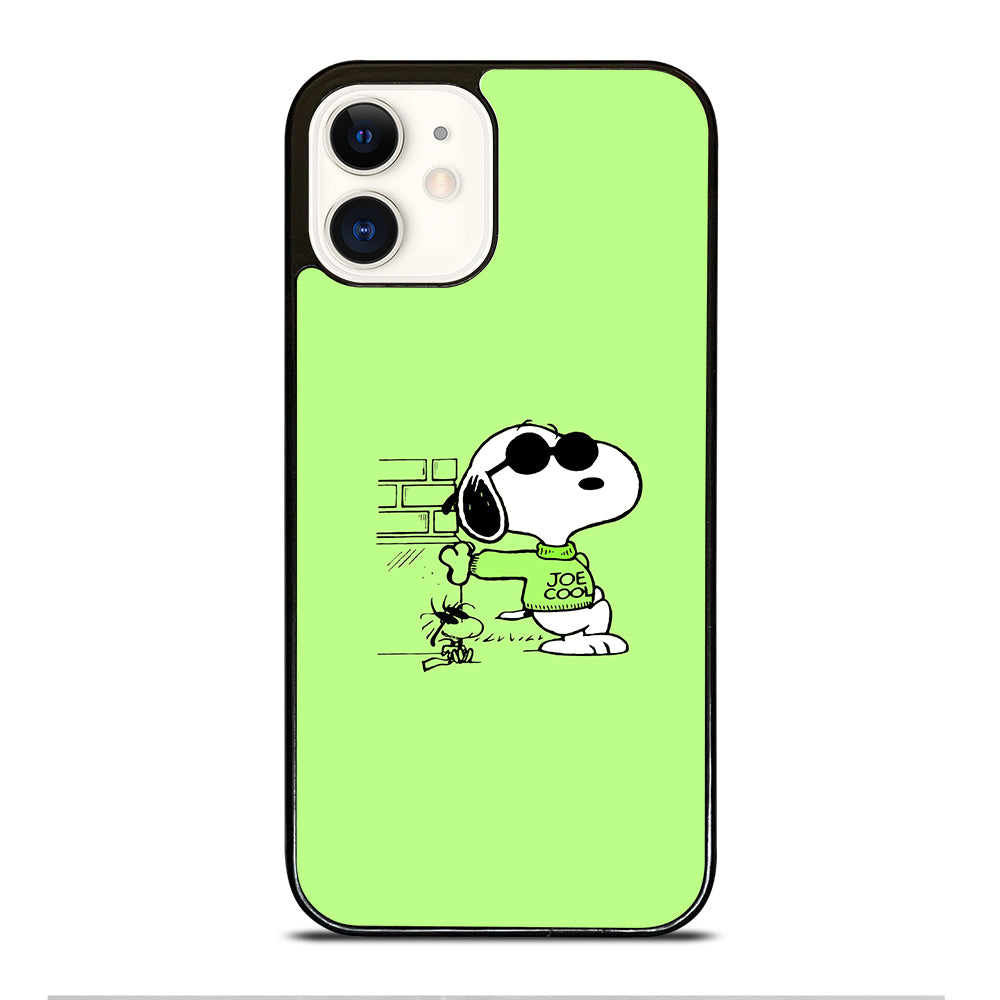 Joe Cool Snoopy Dog iPhone 12 Case