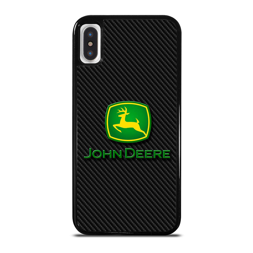 John Deere Carbon Motif Wallpaper iPhone X / XS Case