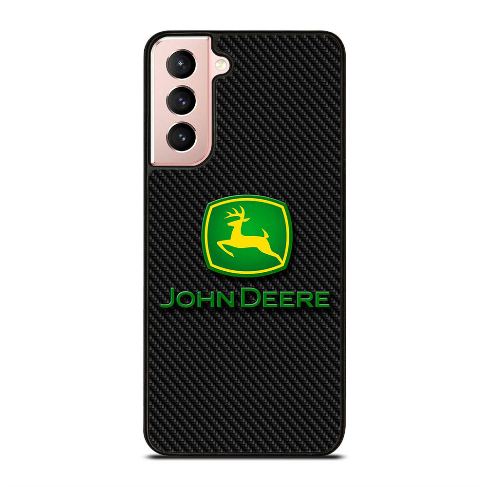 John Deere Carbon Motif Wallpaper Samsung Galaxy S21 5G Case
