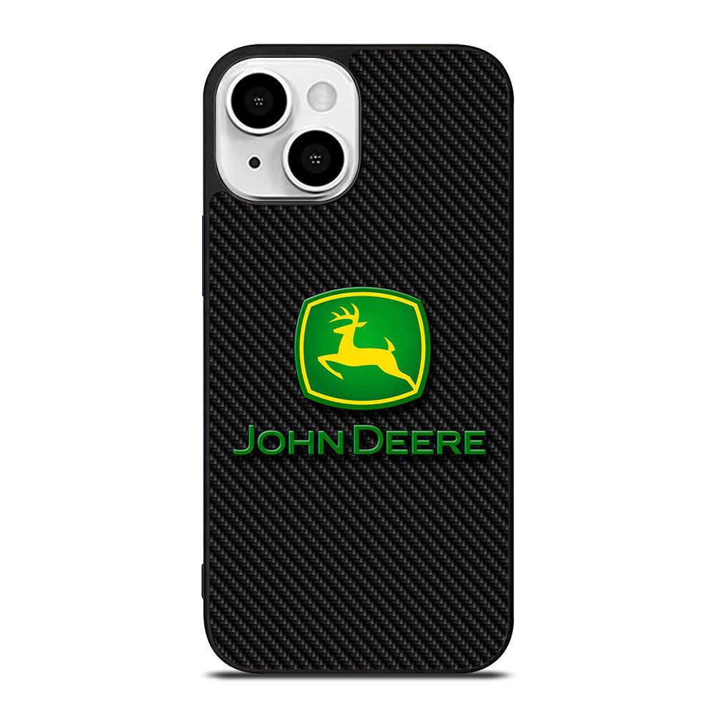 John Deere Carbon Motif Wallpaper iPhone 13 Mini Case
